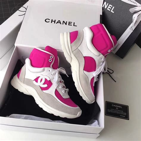 chanel trainer high top|chanel sneakers 9.5.